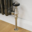 T-TRV-043-AG-SN-PIP - Alfriston Traditional TRV Angled Brushed Satin Nickel Thermostatic Radiator Valves with Sleeves T-TRV-043-AG-SN-PIP - Alfriston Traditional TRV Angled Brushed Satin Nickel Thermostatic Radiator Valves with Sleeves